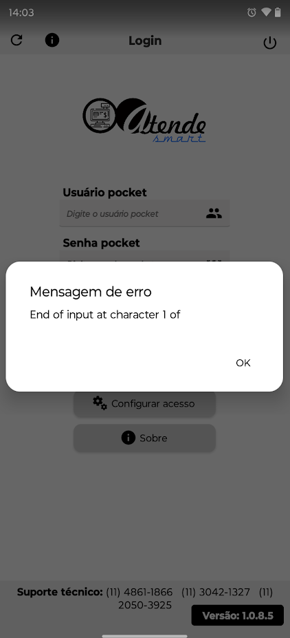 www.help.atendesmart.com.br-erro-ao-abrir-app-pocket-end-of-input-at-character-1-of-image Erro ao abrir App Pocket End of input at character 1 of