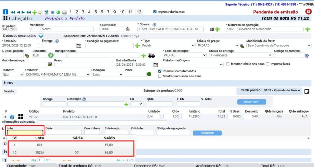 www.help.atendesmart.com.br-rascunho-automatico-image-6-1024x546 🚀 ATENDESMART: Implementada melhoria para lançamento de produtos com Lote/Série usando a tela de pesquisa F7
