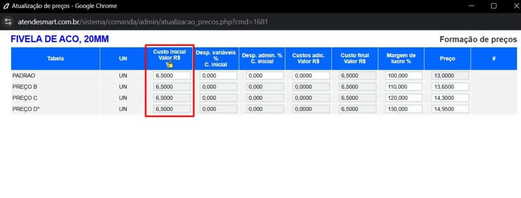 www.help.atendesmart.com.br-atendesmart-novo-parametro-no-dados-da-empresa-replicar-custo-do-produto-principal-aos-precos-adicionais-apos-processar-a-entrada-de-mercadorias-image ATENDESMART: Novo parâmetro no Dados da Empresa "Replicar custo do produto principal aos preços adicionais após processar a entrada de mercadorias:"