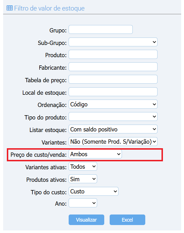 www.help.atendesmart.com.br-rascunho-automatico-image-1 🚀 ATENDESMART: Melhoria no Filtro que Define que Tipo de Preço será usado no Relatório Saldo Estoque por Valores