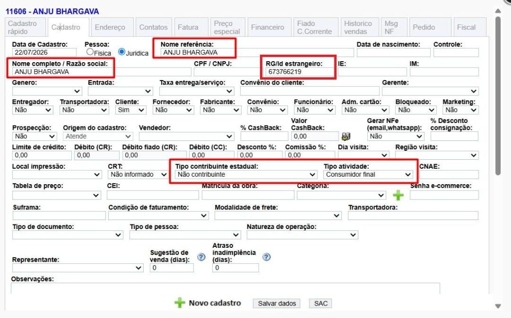 www.help.atendesmart.com.br-rascunho-automatico-image-3-1024x639 Procedimento Operacional Padrão Suporte: Emissão de NF-e para Estrangeiro (Turista) - Operação Interna e Presencial