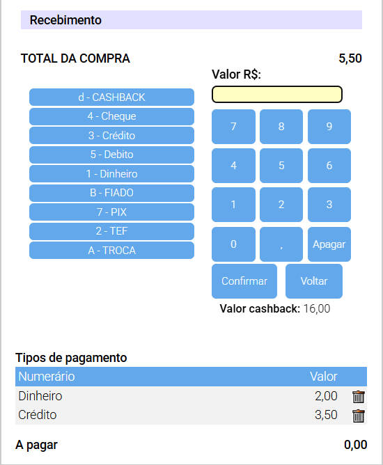 www.help.atendesmart.com.br-modulo-de-vendas-e-financeiro-recebimento-com-multiplos-numeraarios-e-parametrizacao-de-formas-de-pagamento-image ATENDESMART: RECEBIMENTO COM MÚLTIPLOS NUMERÁRIOS E PARAMETRIZAÇÃO DE FORMAS DE PAGAMENTO - Tecla INSERT na tela do Pedido de Vendas